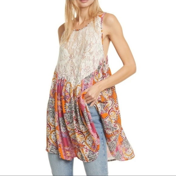 Free People Natural Tunic/Dress - Picture 1 of 5
